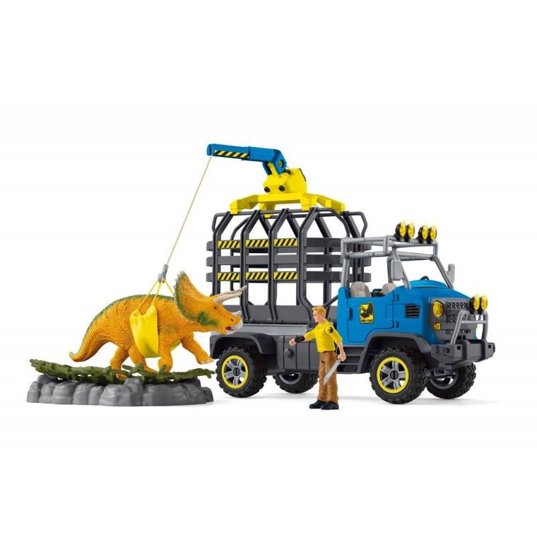 Schleich, Dinosaurs, Misja transportu dinozaurów, zestaw, 42565