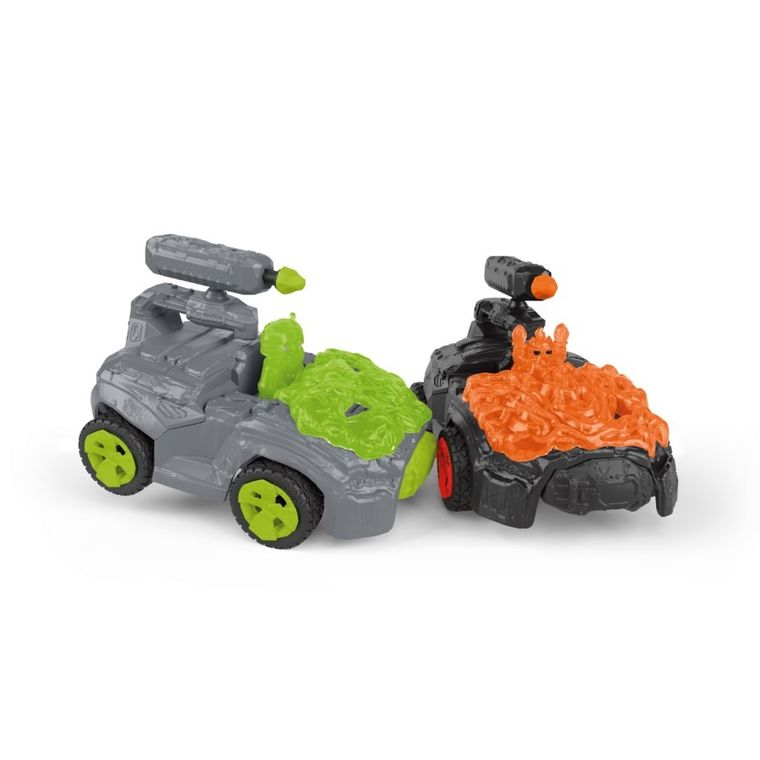 Schleich, Eldrador Creatures, Kamienny Pojazd Pancerny z Ministworkiem, zestaw, 42670