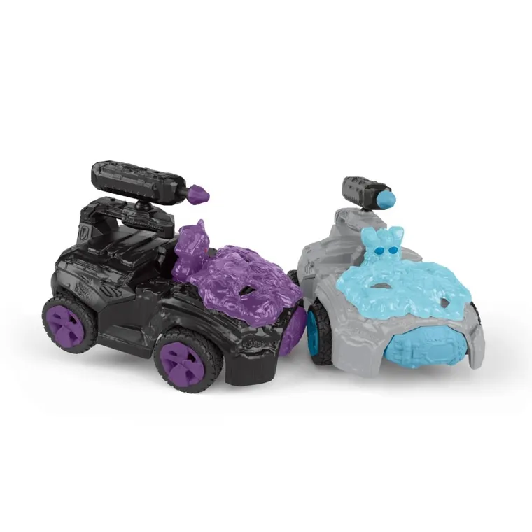 Schleich, Eldrador Creatures, Pojazd Pancerny z Cienia z Ministworkiem, zestaw, 42672