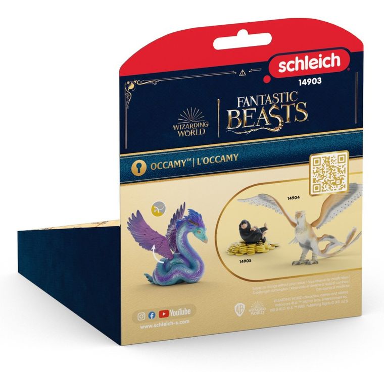 Schleich, Fantastyczne zwierzęta, Żmijoptak, figurka, 14903