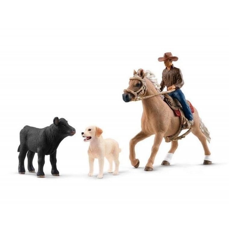 Schleich, Farm World, Kowbojskie przygody na dzikim zachodzie, zestaw, 42578