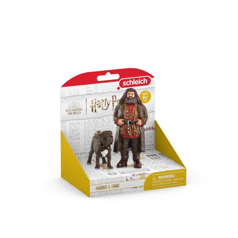 Schleich, Harry Potter, Hagrid i Kieł, zestaw, 42638