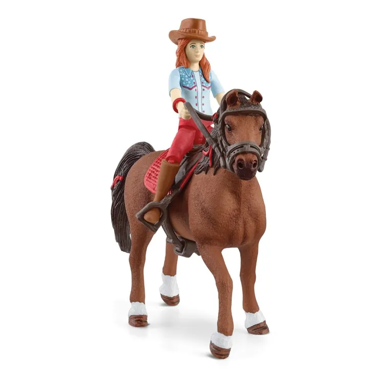 Schleich, Horse Club, Hannah & Cayenne, zestaw, 42539