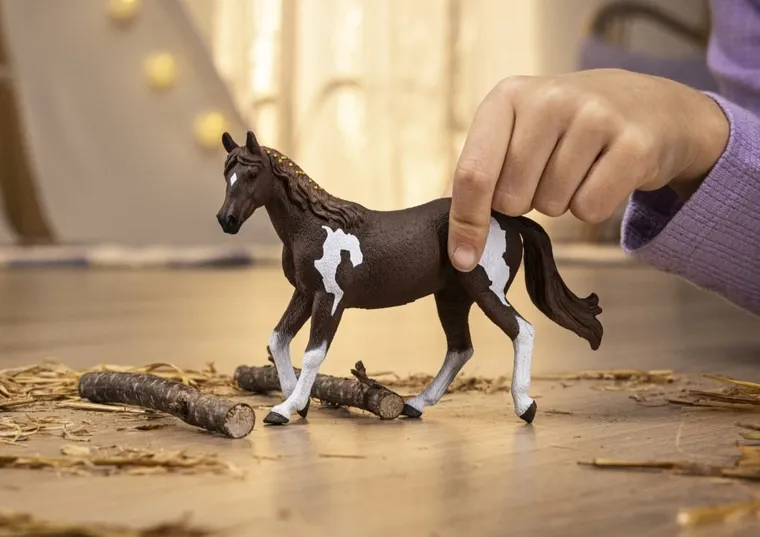 Schleich, Horse Club, Klacz rasy Paint Horse, figurka, 14901