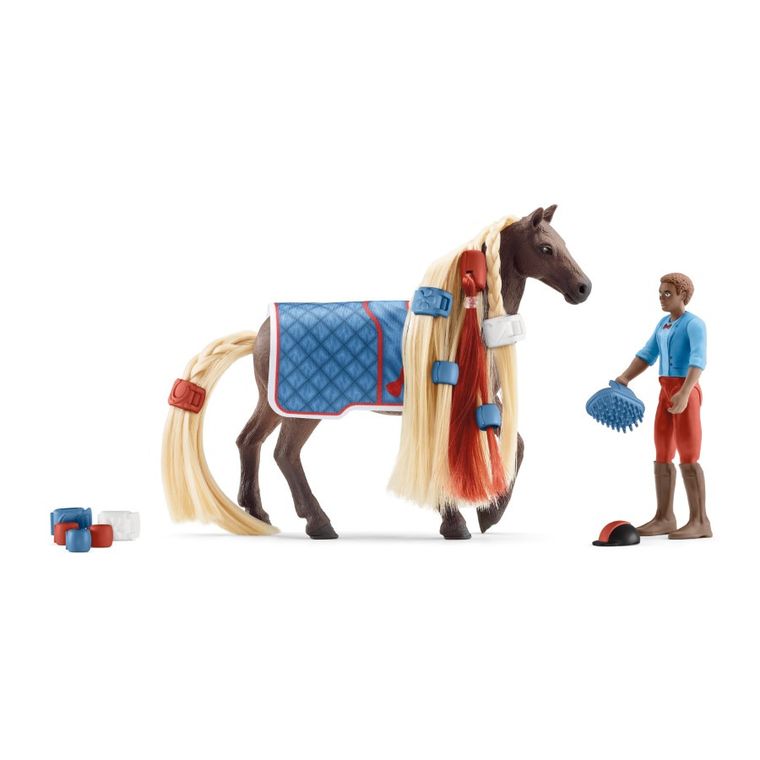 Schleich, Horse Club, Sofia's Beauties, Leo i Rocky, zestaw startowy, 42586