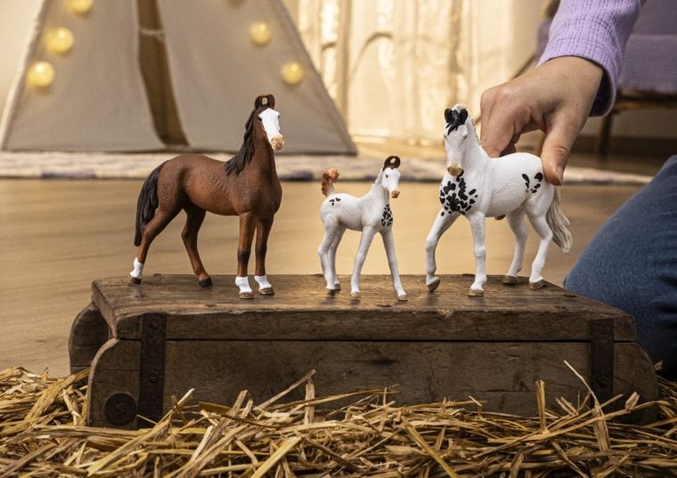 Schleich, Horse Club, Źrebak Marwari, figurka, 14896