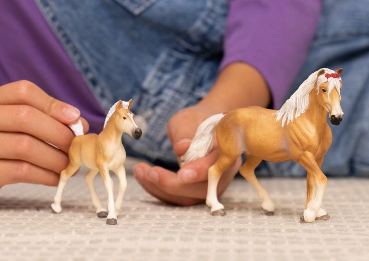 Schleich, Horse Club, Źrebak rasy Haflinger, figurka, 13951