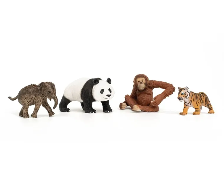 Schleich, Wild Life, Azja, zestaw startowy, 42736