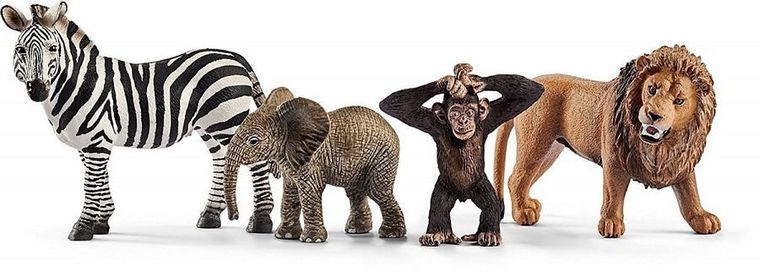 Schleich, Wild Life, Dzikie zwierzęta, zestaw startowy, figurka, 42387