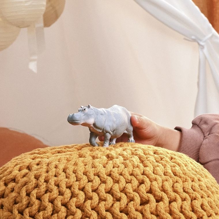 Schleich, Wild Life, Hipopotam, figurka, 14938