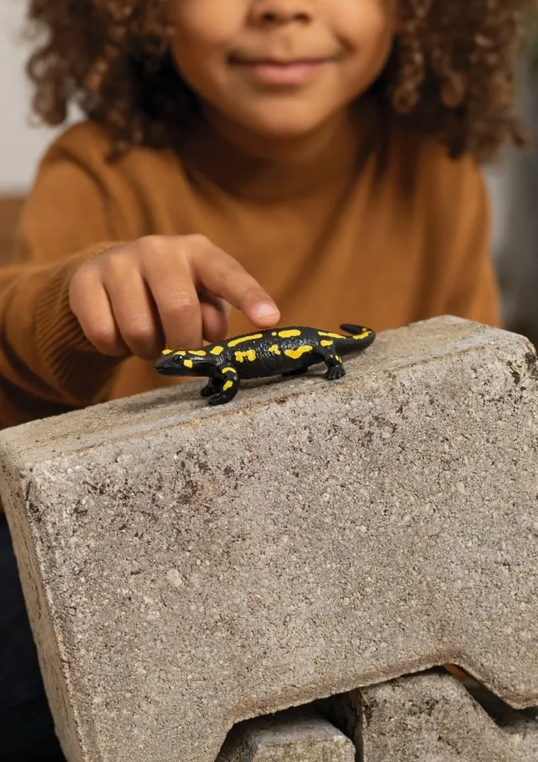 Schleich, Wild Life, Jaszczur ognisty, figurka, 14870