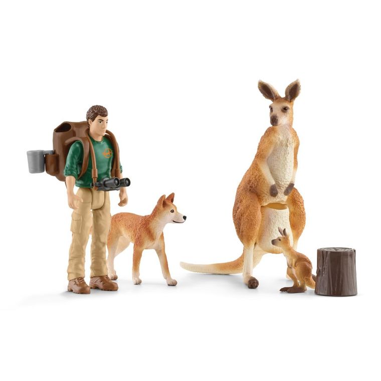 Schleich, Wild Life, Przygody w Australijskiej Głuszy, zestaw, 42550