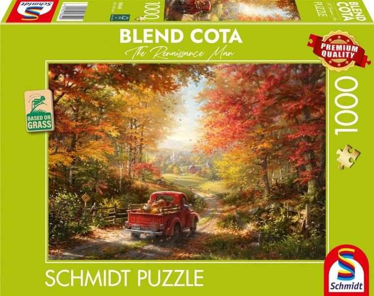 Schmidt, Blend Cota, Powrót do domu, puzzle, 1000 elementów