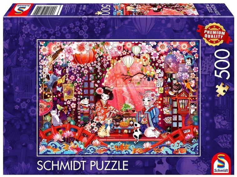 Schmidt, Japońska ceremonia picia herbaty, puzzle, 500 elementów