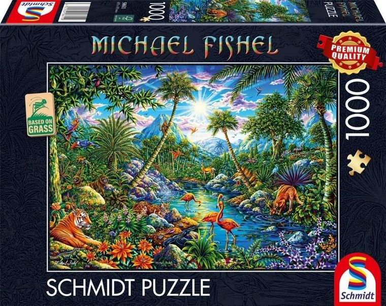 Schmidt, Michael Fishel, Rajska wyspa, puzzle, 1000 elementów