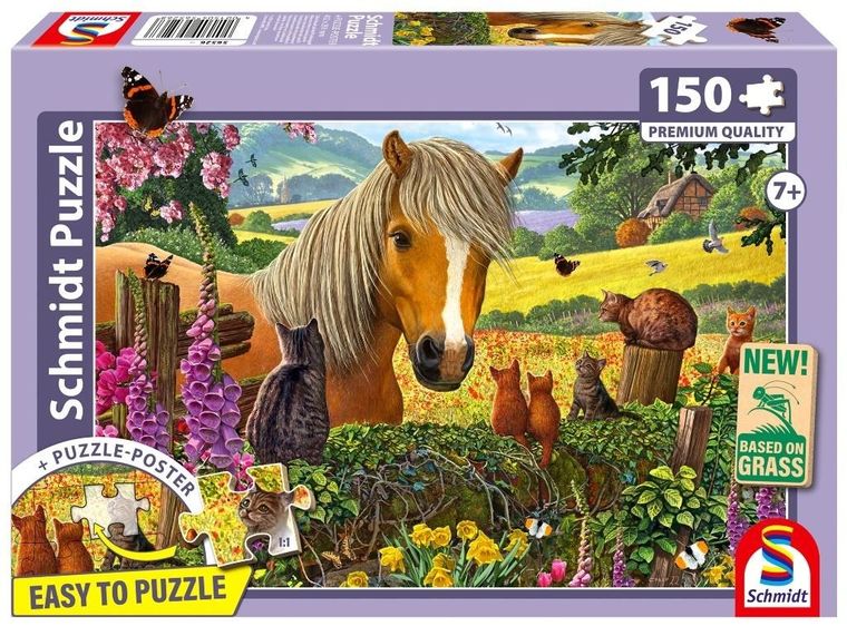 Schmidt, Miłe spotkanie, puzzle, 150 elementów