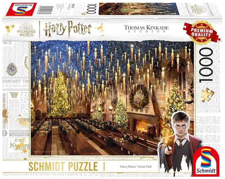 Schmidt, Thomas Kinkade, Harry Potter, Wielka, puzzle, 1000 elementów