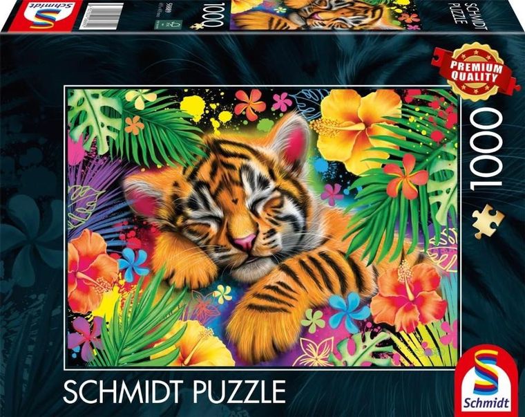 Schmidt, Tygrysiątko, puzzle, 1000 elementów