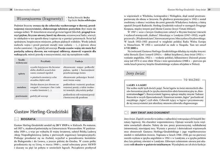 Ściąga - liceum, technikum - cz. 4. Nowa podstawa programowa