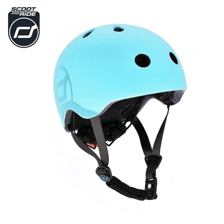 Scoot & Ride, kask ochronny, Blueberry, rozmiar 51-55 cm