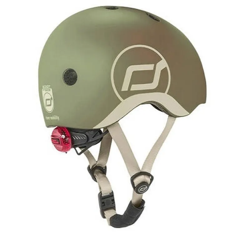 Scoot & Ride, kask ochronny, Olive, rozmiar 45-51 cm
