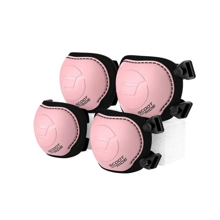 Scoot & Ride, zestaw ochraniaczy dla dzieci, Rose, rozmiar S