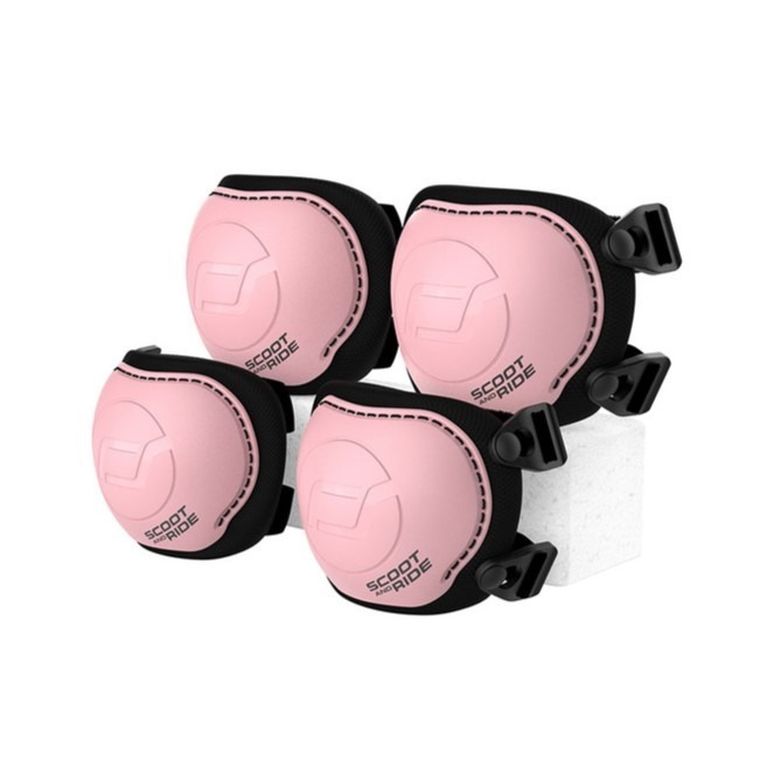 Scoot & Ride, zestaw ochraniaczy dla dzieci, Rose, rozmiar XXS