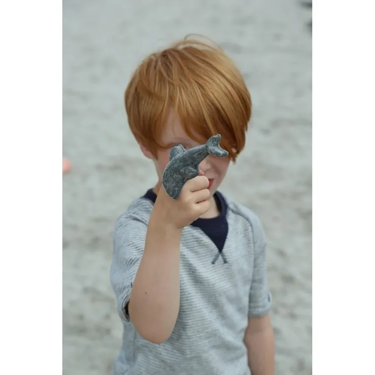 Scrunch, silikonowe foremki do piasku, lila, 4 szt.