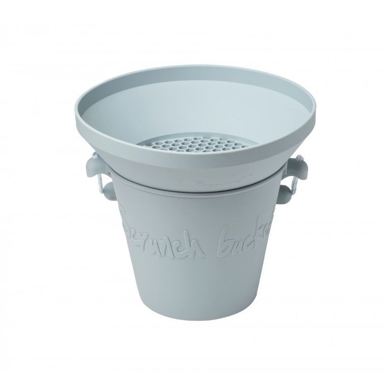 Scrunch, silikonowe sitko do piasku, błękitne