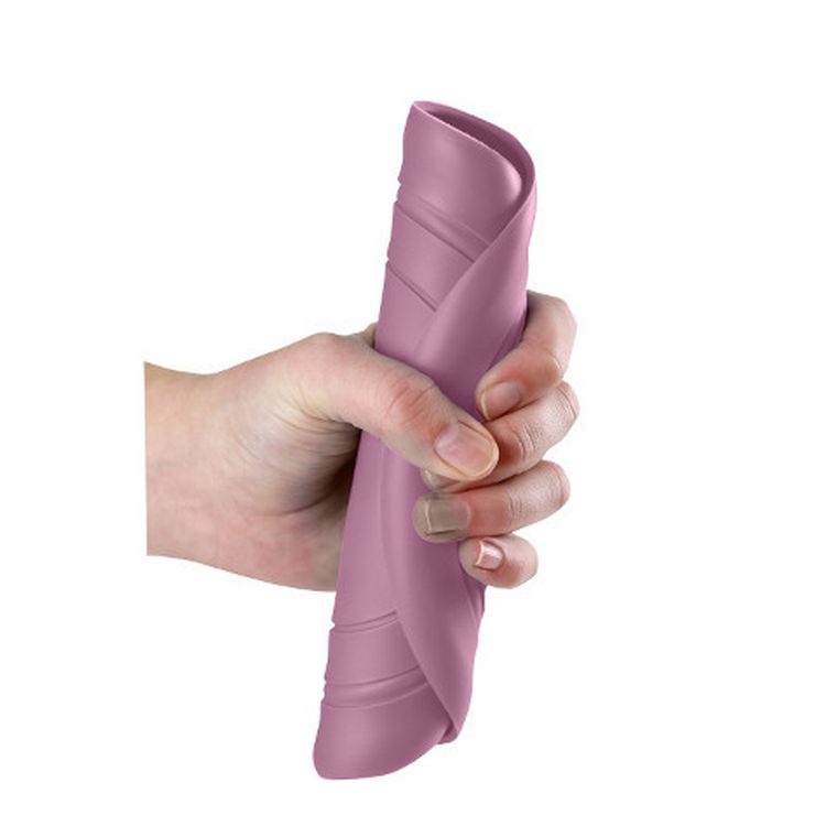 Scrunch, silikonowy dysk do rzucania, pudrowy róż