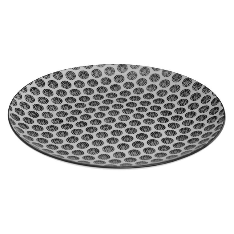 Secret de Gourmet, Bohemia, serwis obiadowy na 6 osób, porcelana, kropki