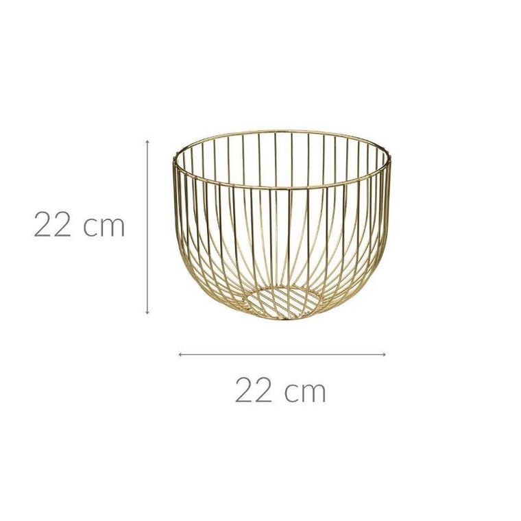 Secret de Gourmet, kosz na owoce i warzywa, Coll, wysoki, Ø 22 cm