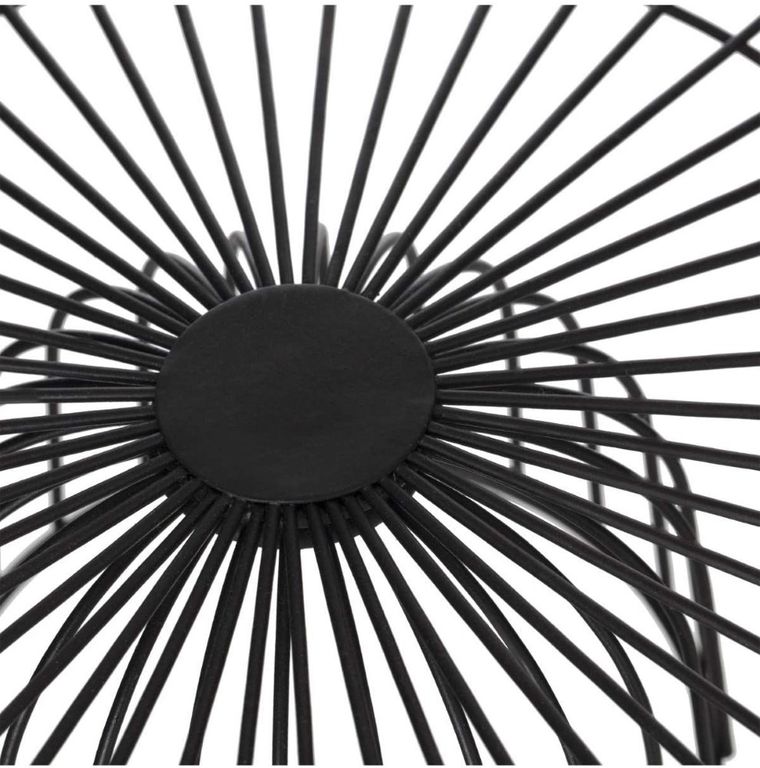 Secret de Gourmet, kosz na owoce z podstawą, metal, 28 cm, czarny