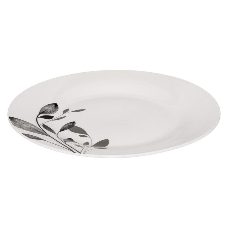 Secret de Gourmet, Lila, zastawa stołowa, porcelanowa, 18 elementów