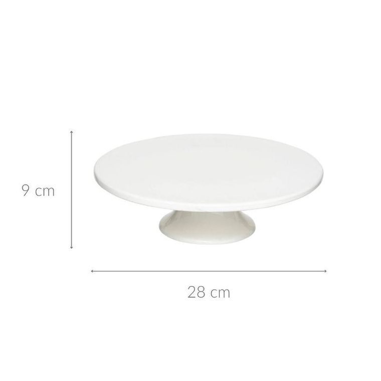 Secret de Gourmet, Nora, patera na ciasto, ceramiczna, średnica 28 cm