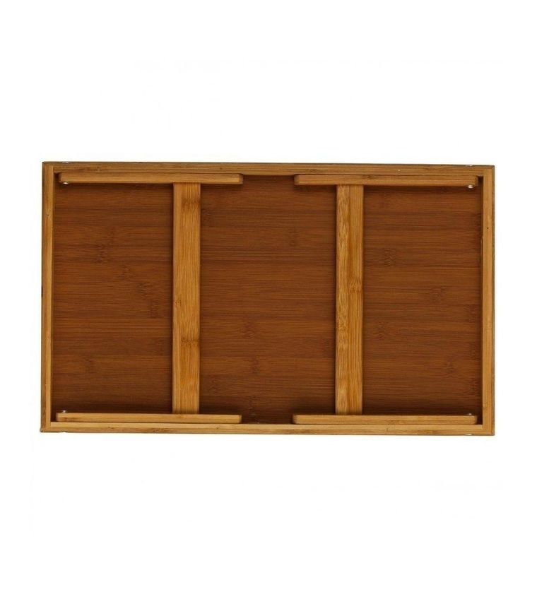 Secret de Gourmet, taca śniadaniowa z rozkładanymi nóżkami, 38-51 cm, bambusowa