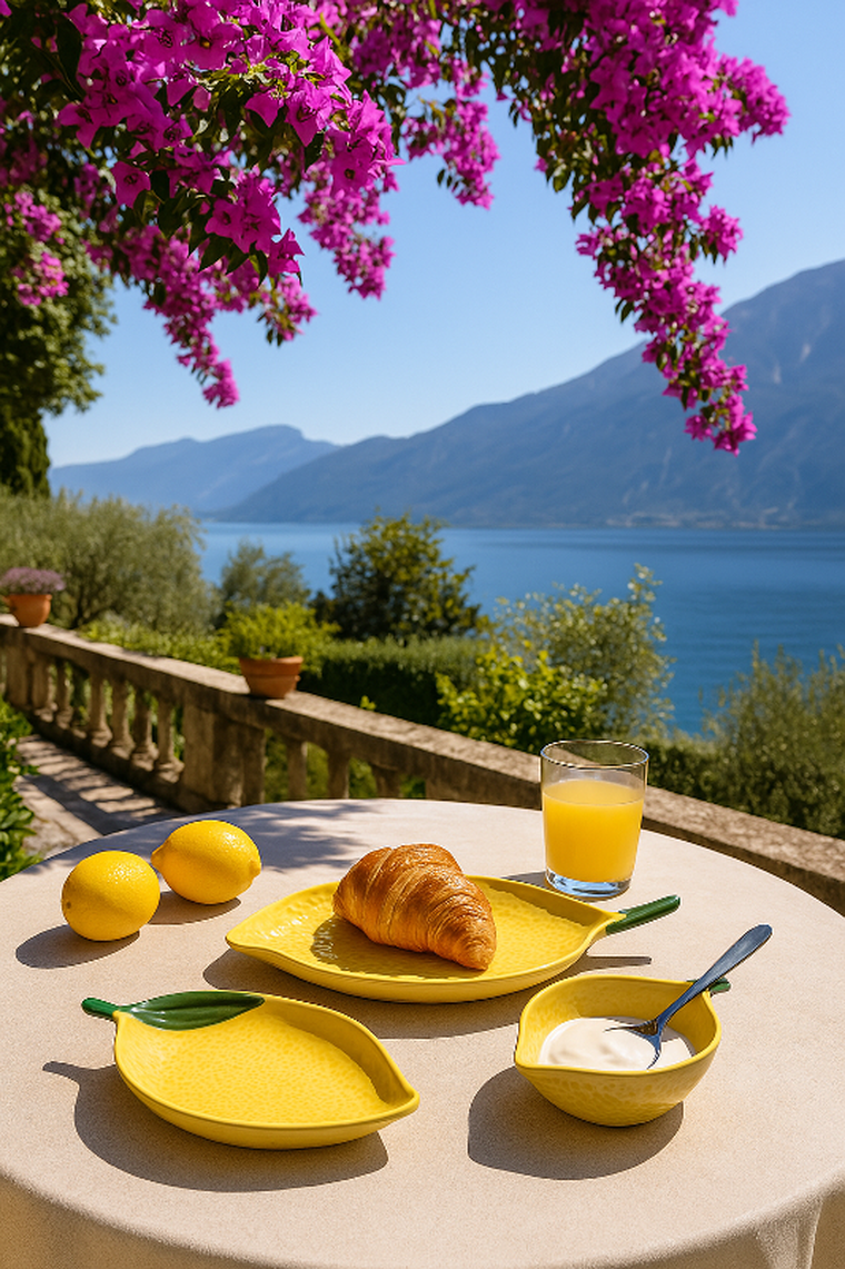 Secret de Gourmet, talerz w kształcie cytryny, lemons, 31-21,5 cm