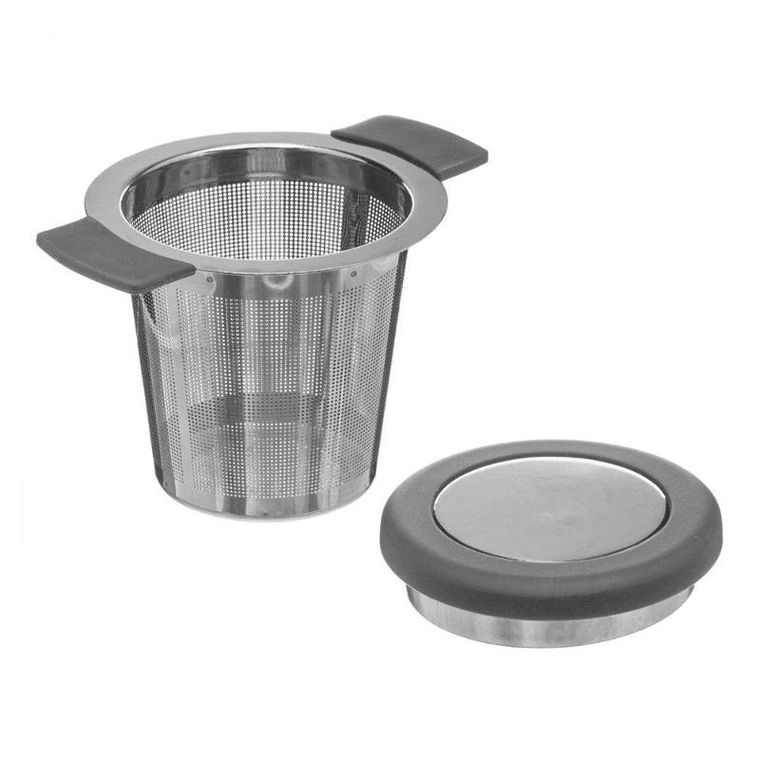 Secret de Gourmet, zaparzacz do sypanej herbaty i ziół z podstawką