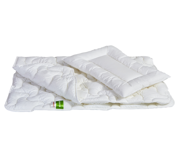 Senna Baby, Bamboo, komplet pościeli, biały, 90-120 cm