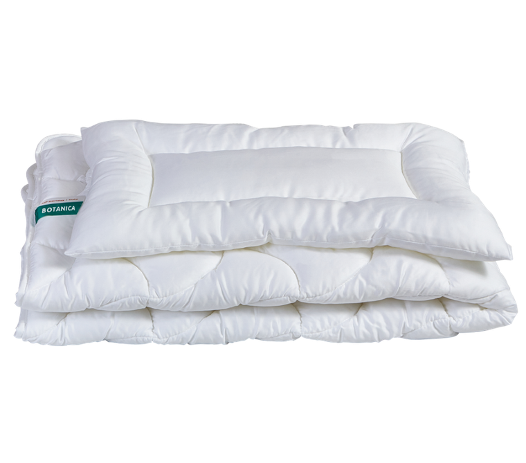 Senna Baby, Botanica, komplet pościeli, biały, 100-135 cm