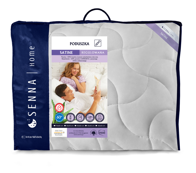 Senna Home, Satine, poduszka, 70-80 cm