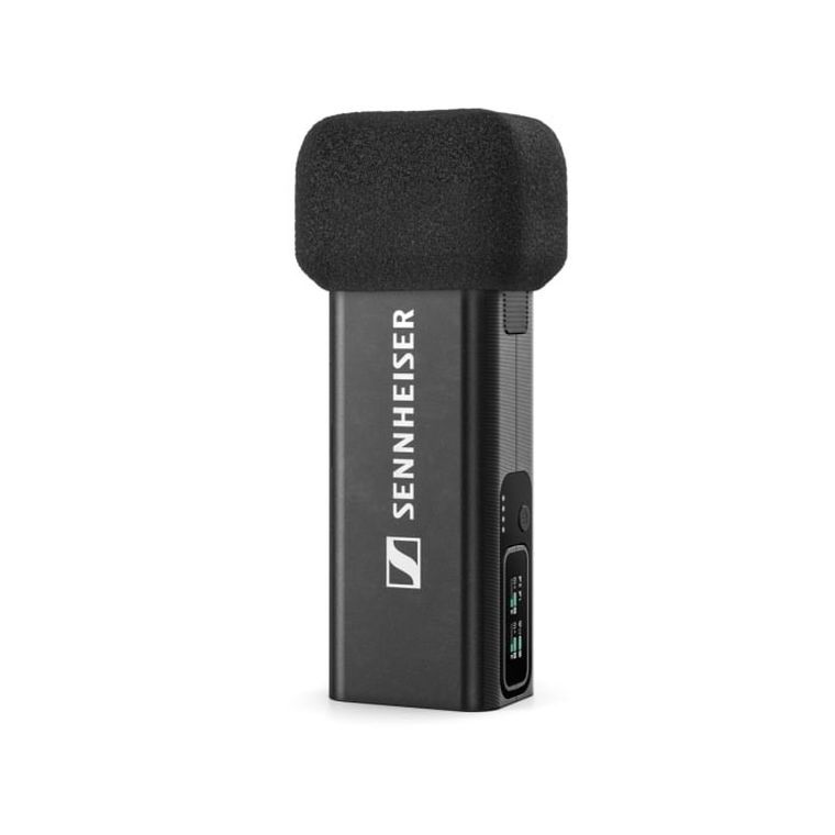 Sennheiser, system cyfrowy audio, 2-kanałowy odbiornik 2,4 GHz, 2 mikrofony, dodatki