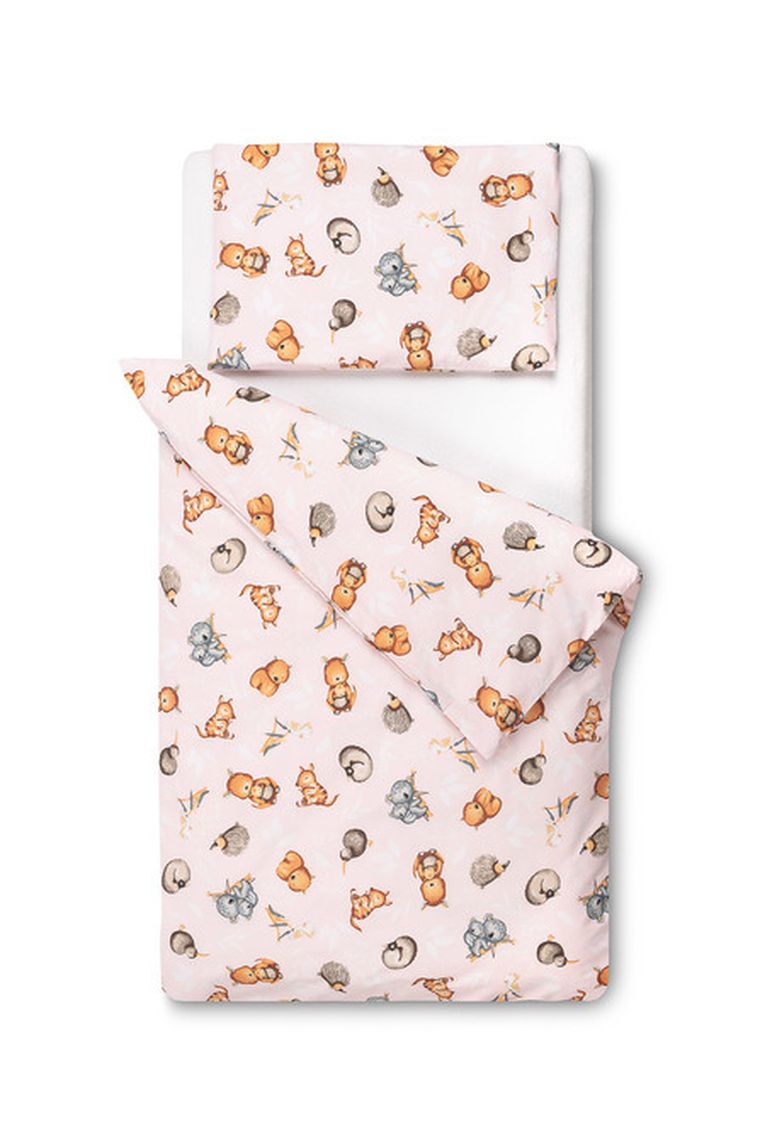 Sensillo, 2-częściowy komplet pościeli, dżungla, 100-135 cm