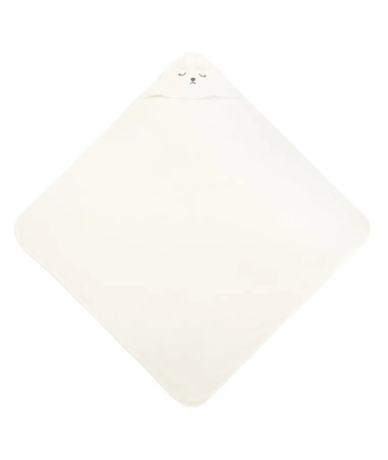 Sensillo, Bathfriends, okrycie kąpielowe, miś, 100-100 cm