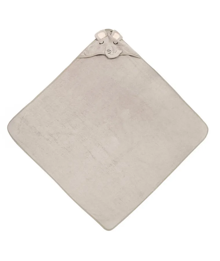 Sensillo, Bathfriends, okrycie kąpielowe, słoń, 100-100 cm