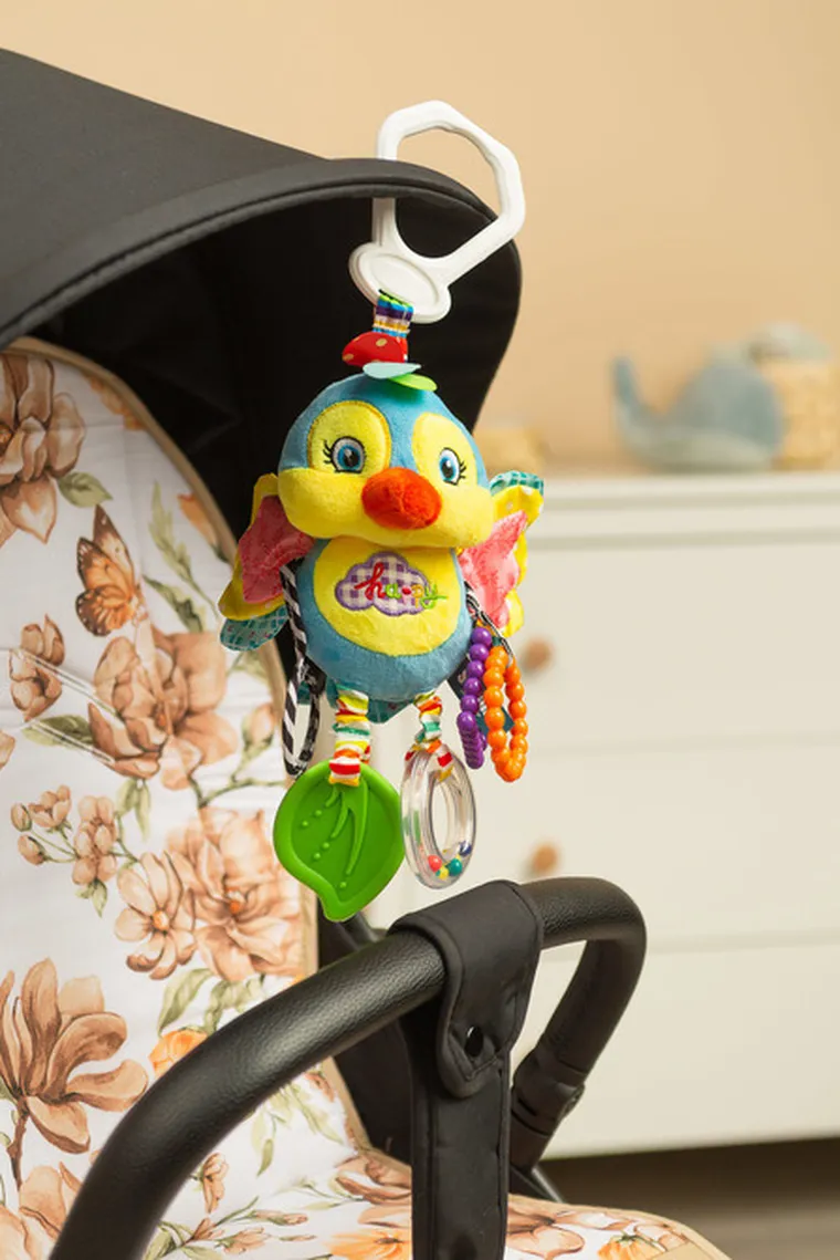 Sensillo, Colorful, grzechotka podróżna, ptaszek