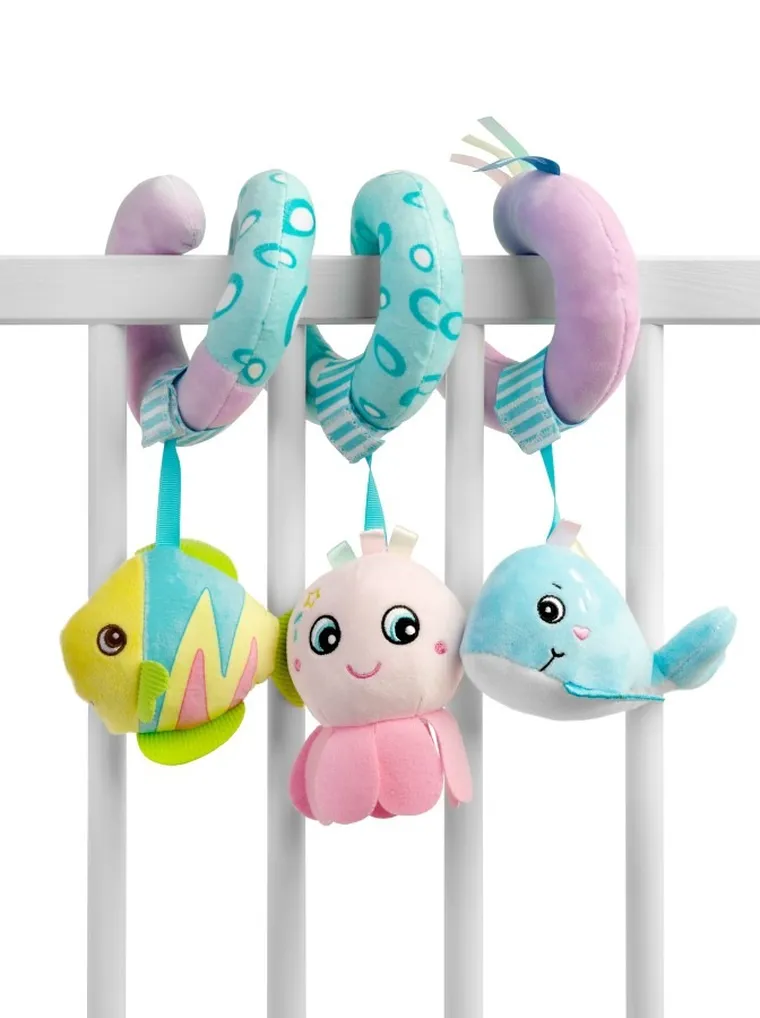 Sensillo, edukacyjna sprężynka do wózka, ośmiornica