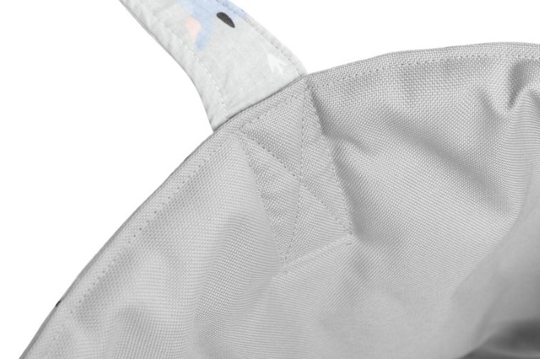 Sensillo, Jelonek, kosz na zabawki, Medium, szary