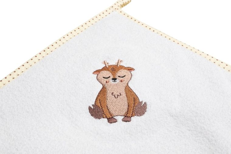 Sensillo, Jelonek, okrycie kąpielowe frotte, 100-100 cm, beige