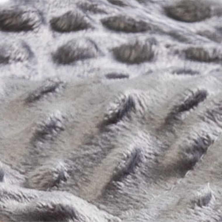 Sensillo, Jeżyki, kocyk, Minky, szary, 75-100 cm